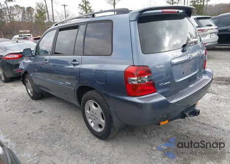 2006 Toyota Highlander Limited V6 из США, поврежденный, VIN JTEEP21A260165198